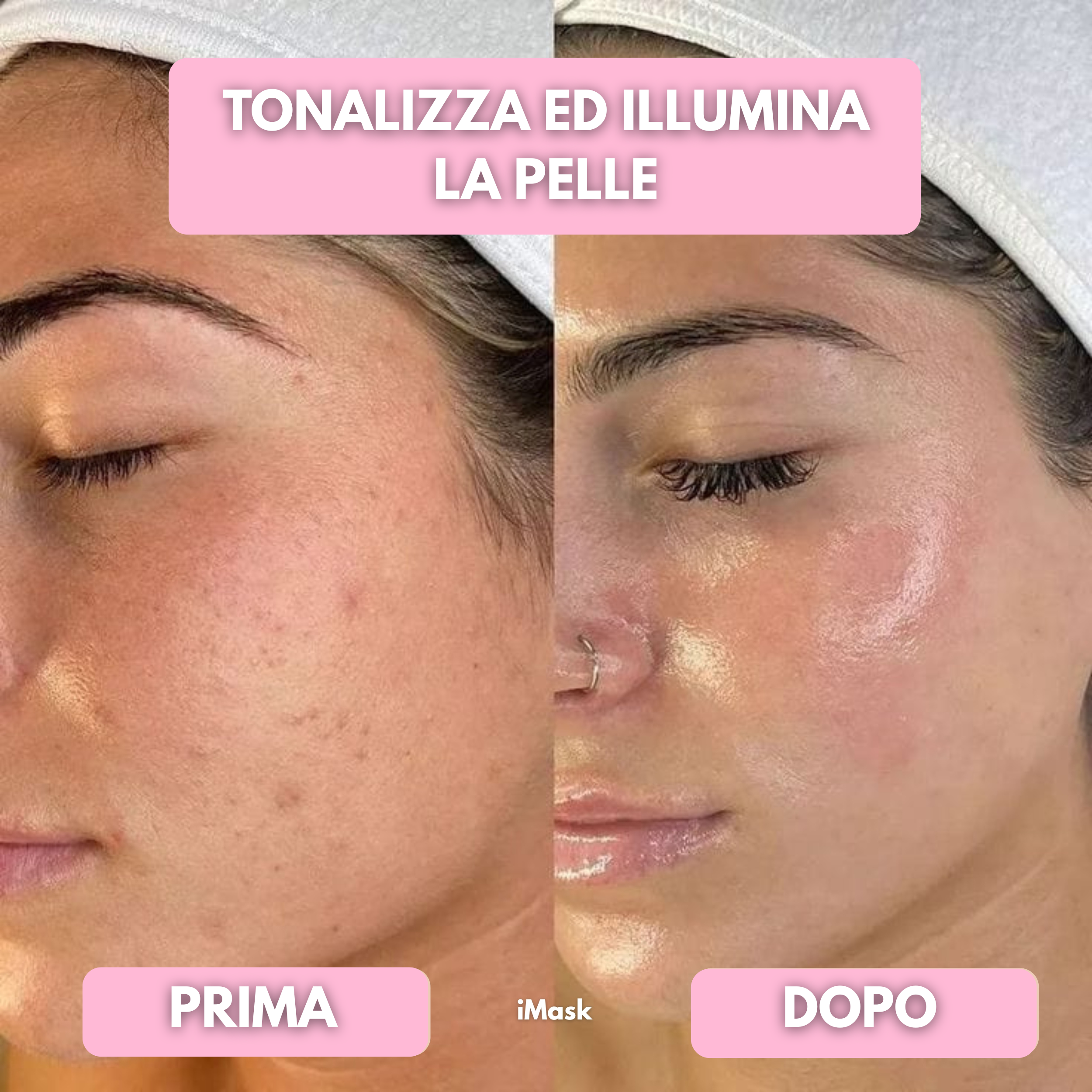 Maschera al bio-collagene iMask